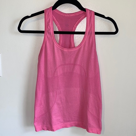 Lululemon Pink Swiftly Tech Racerback Tank Top